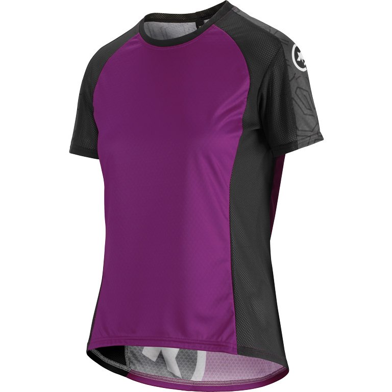 Assos TRAIL Womens Short Sleeve Jersey - cactusPurple