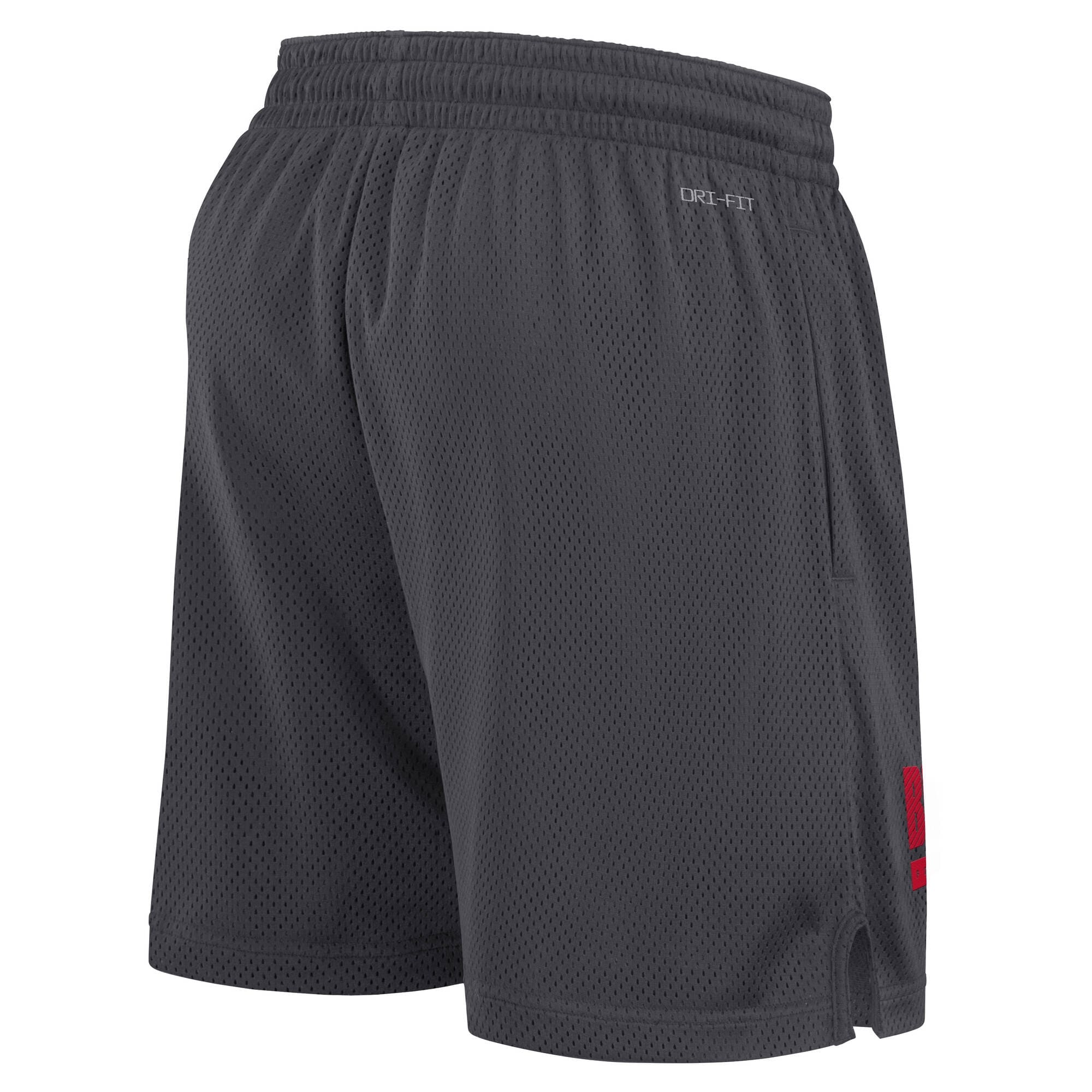 Buffalo Bills 2024 NFL Sideline Mesh Nike Dri-FIT Shorts Gray