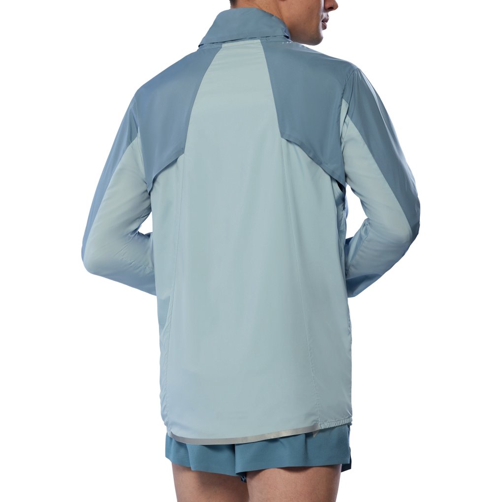 Mizuno Tech Light Jacket Men - Citadel/Cloud Blue