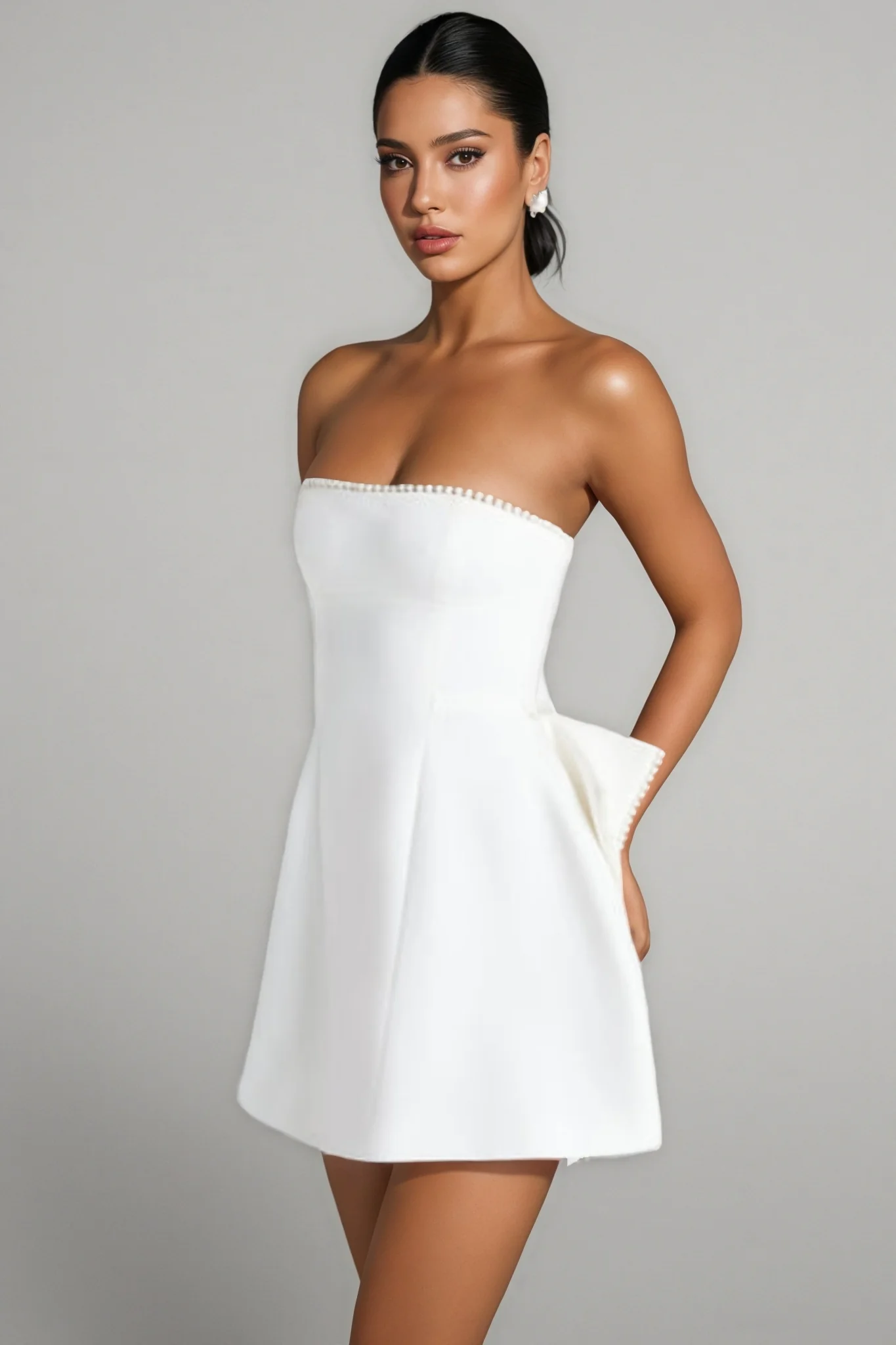 Raymos Backless Butterfly Mini Dress