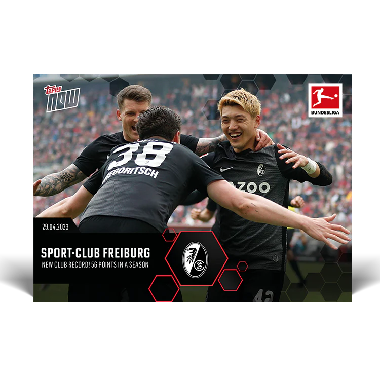 Topps UK - New Club Record! 56 Points in a season - Bundesliga TOPPS NOW® Card #190