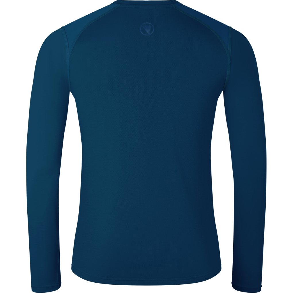 Endura Hummvee Long Sleeve Tech Tee Men - barra blue