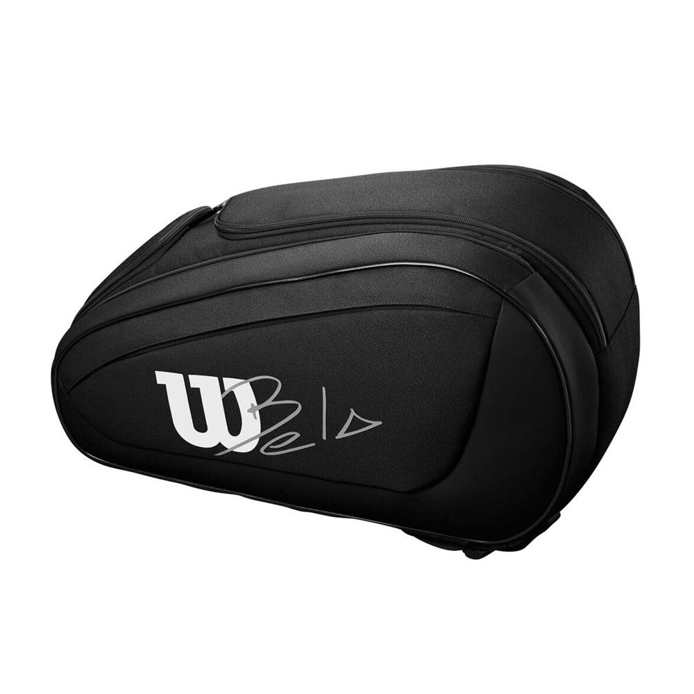 BLACK WILSON BELA SUPER TOUR PADEL BAG