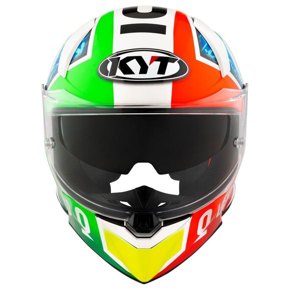 KYT R2R MAX FOGGIA MISANO 2021 REPLICA FULL-FACE HELMET - MulticolorRef : KYT0139