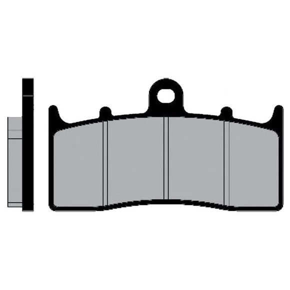 Brenta Sintered Metal Front Brake Pads (ABS-Specific Model Variant)Ref: ft 4124 / ft4124