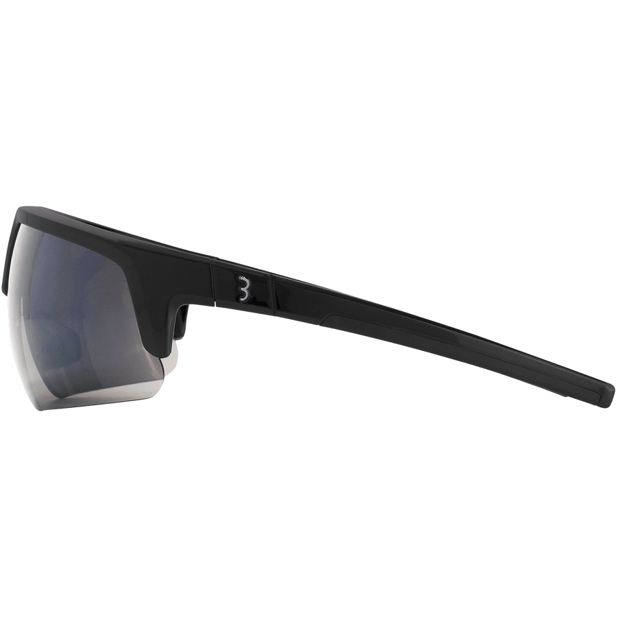 BBB Cycling Comet BSG-75 Cycling Glasses - glossy black | MLC smoke flash mirror