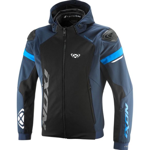 Ixon Pulsion Air Motorcycle Jacket - Black / BlueRef: IX2266