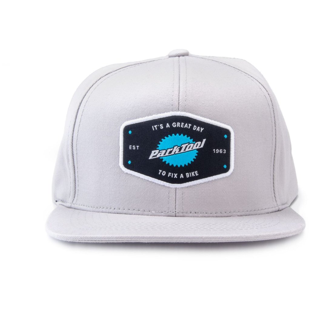 Park Tool HAT-10 Snapback Cap - gray