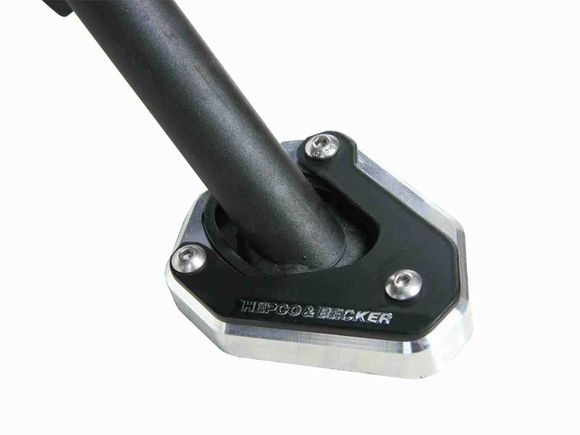 Hepco & Becker side stand extension - black/silverRef: Hbe04561A / 42112536 00 91