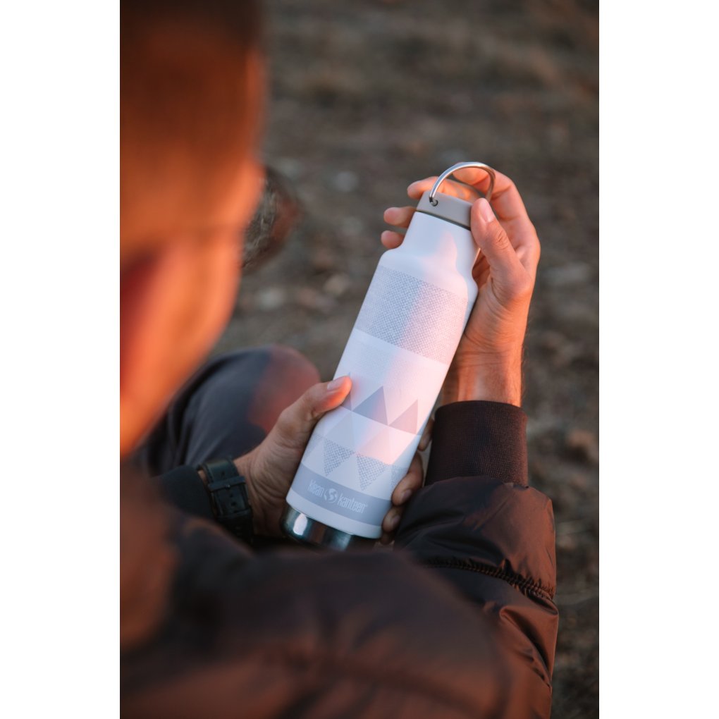 Klean Kanteen Classic Loop Cap Insulated Bottle - 592ml - real teal