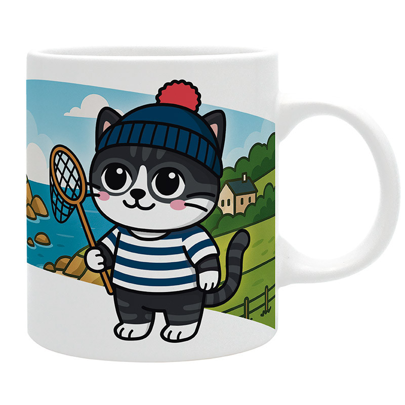 THE GOOD GIFT Mug Chat Breizh Kawaii