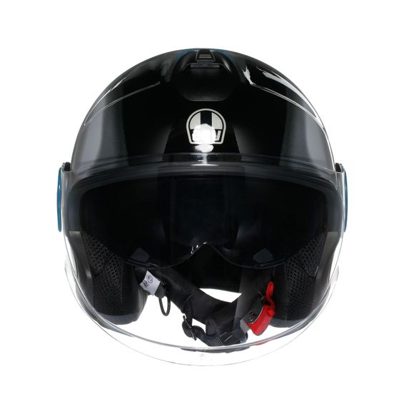Casque jet AGV ETERES - LEVANTO - Noir / GrisRef : AG1113