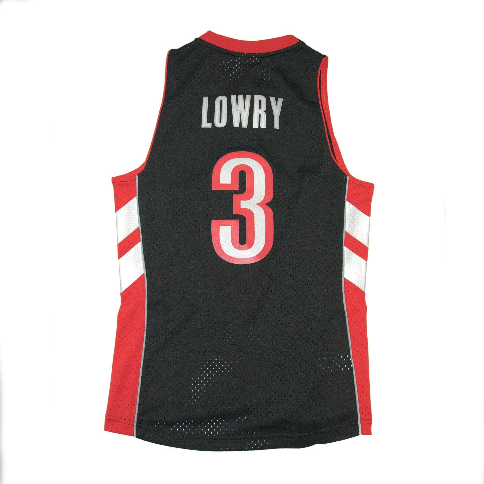 Kyle Lowry #3 Toronto Raptors 2012-13 Mitchell & Ness Swingman NBA Jersey Black