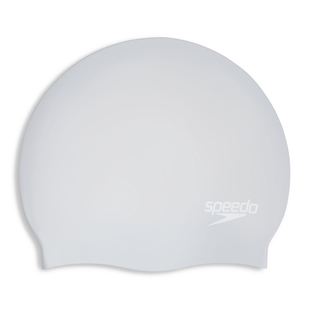 Speedo Long Hair Cap - silver