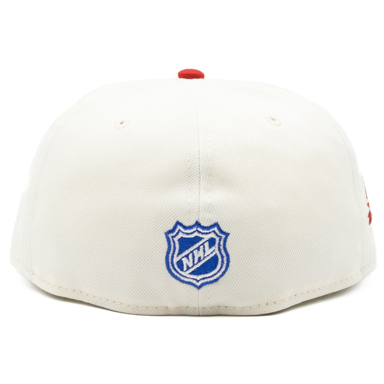 New York Rangers 85th Anniversary New Era 59FIFTY Fitted NHL Cap Chrome