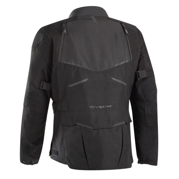Ixon EDDAS LADY PLUS SIZE Motorcycle Jacket - WOMEN'S - Black / GreyRef: IX1606