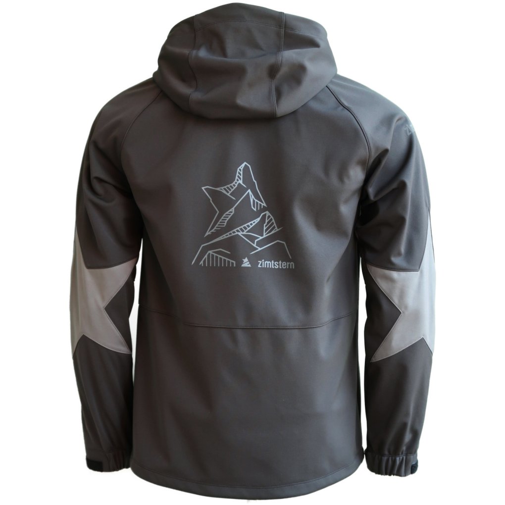 Zimtstern Shelterz Softshell MTB-Jacket Men - Pirate Black/Gun Metal