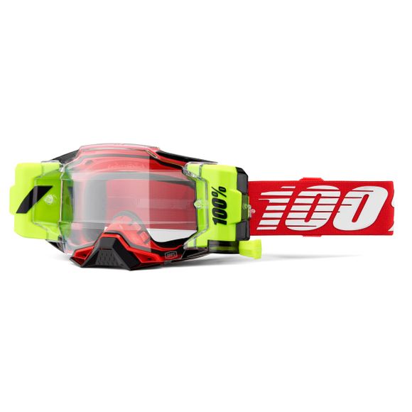 100% ARMEGA FORECAST Red - Clear 2025 cross Mask - RedRef: CE1324 / 50006-00008