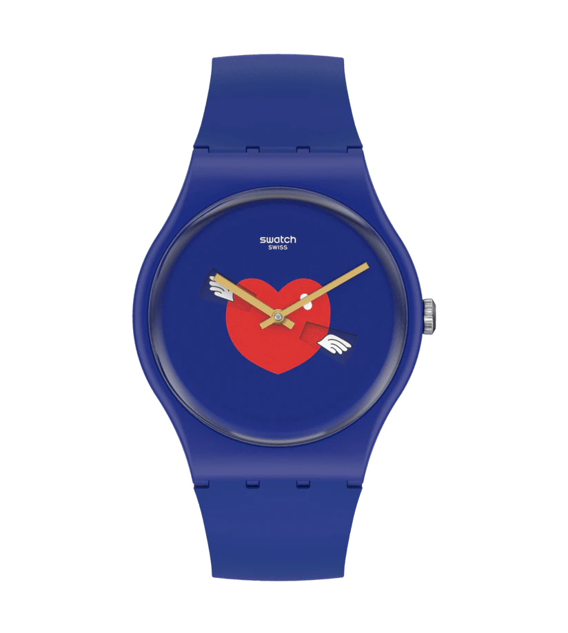 HEART IN BLUE BY SWATCH