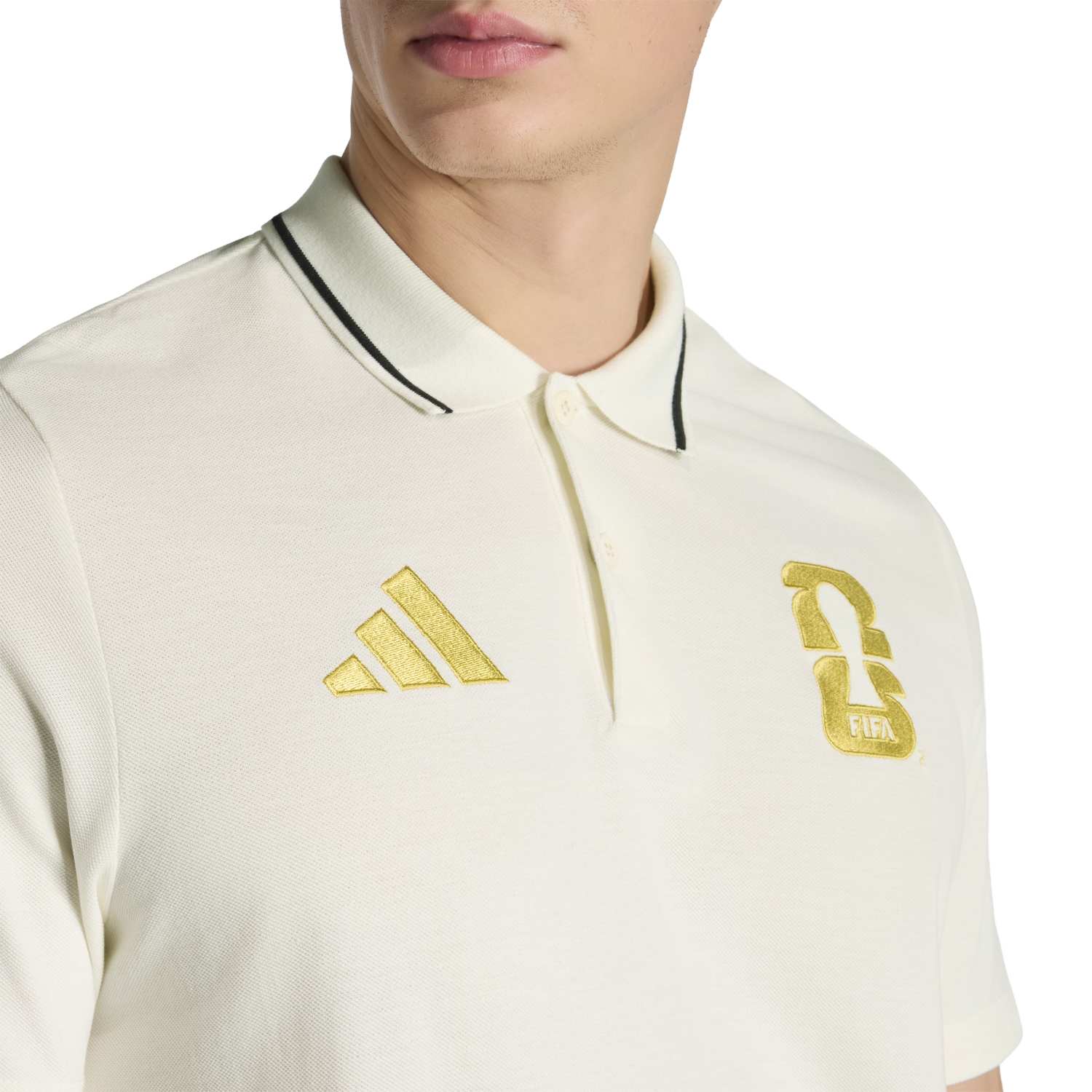 2026 Soccer Fan Collection Official Emblem Polo
