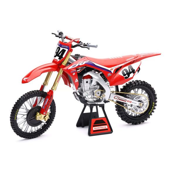 Miniature newray motorcycle honda 450 crf ken roczen - 1/6° scale - red / blackRef: NRY0013 / 49693