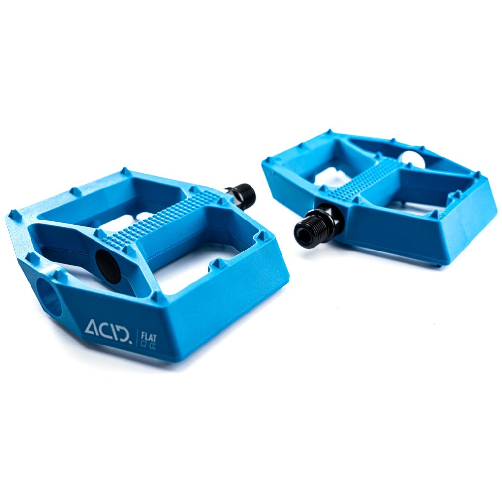 CUBE ACID Pedals FLAT C2-CC - blue