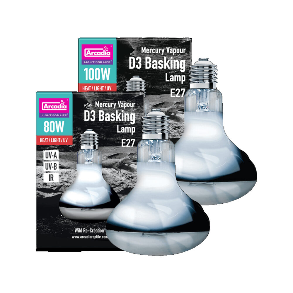 Arcadia D3 Basking Lamp - 80W