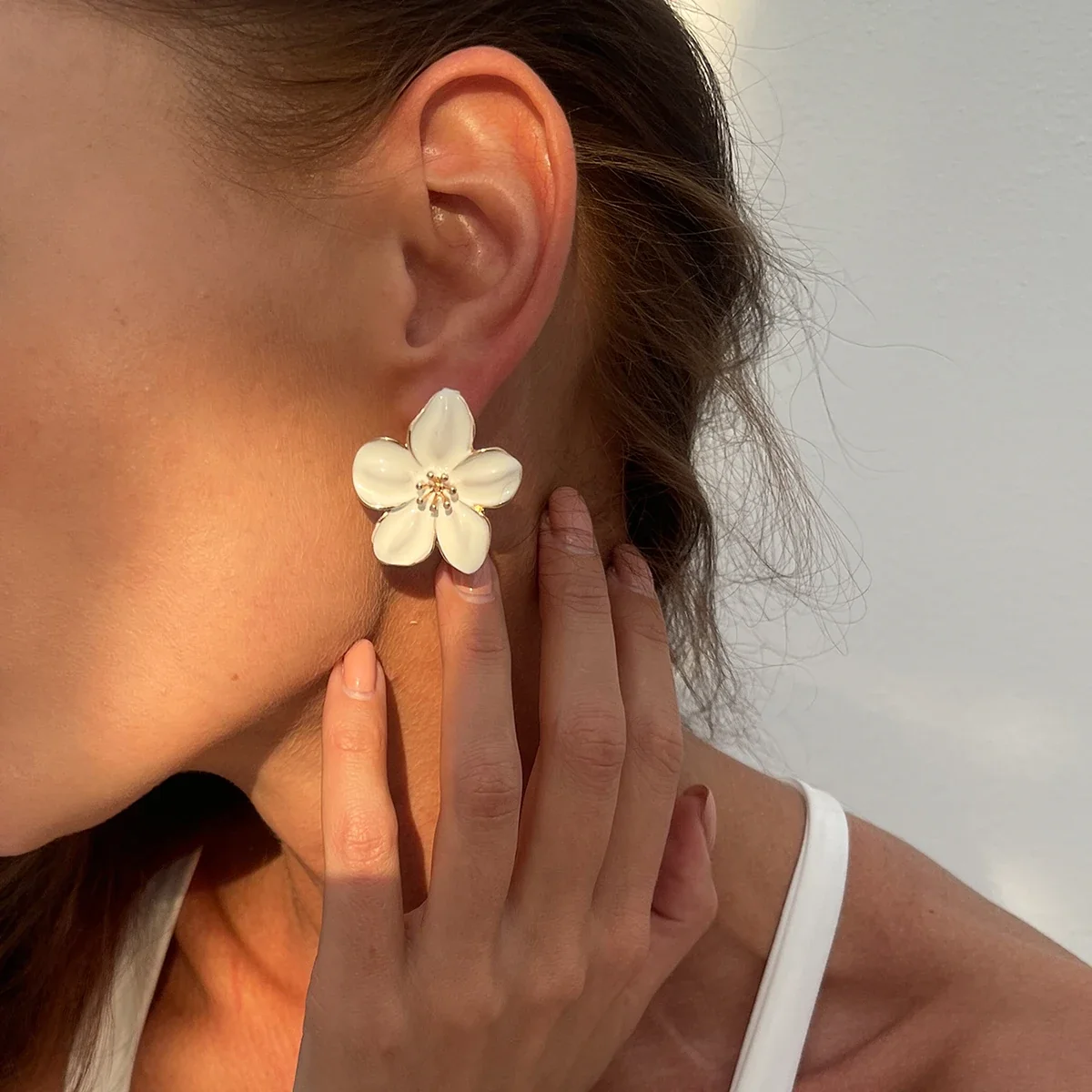 Doina Flower Earrings