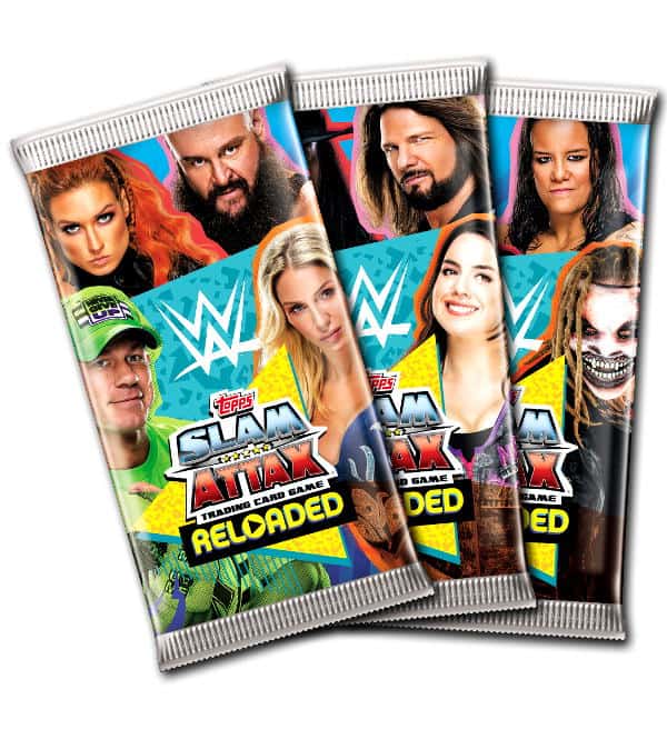 Topps WWE Slam Attax Reloaded 2020 - Box With 36 Packets