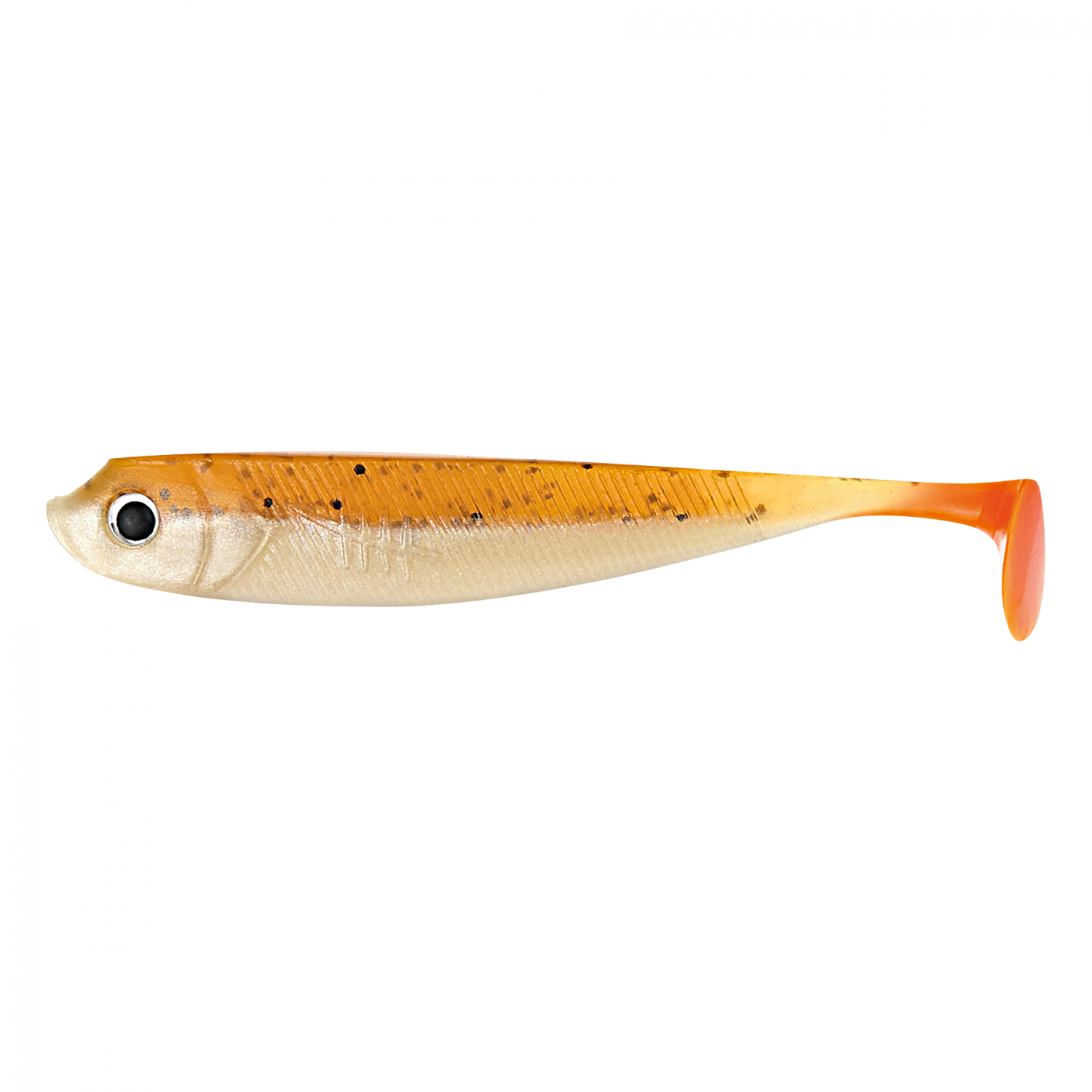 Lieblingsköder Shad Zander Bait (10 cm, Whisky Orange)