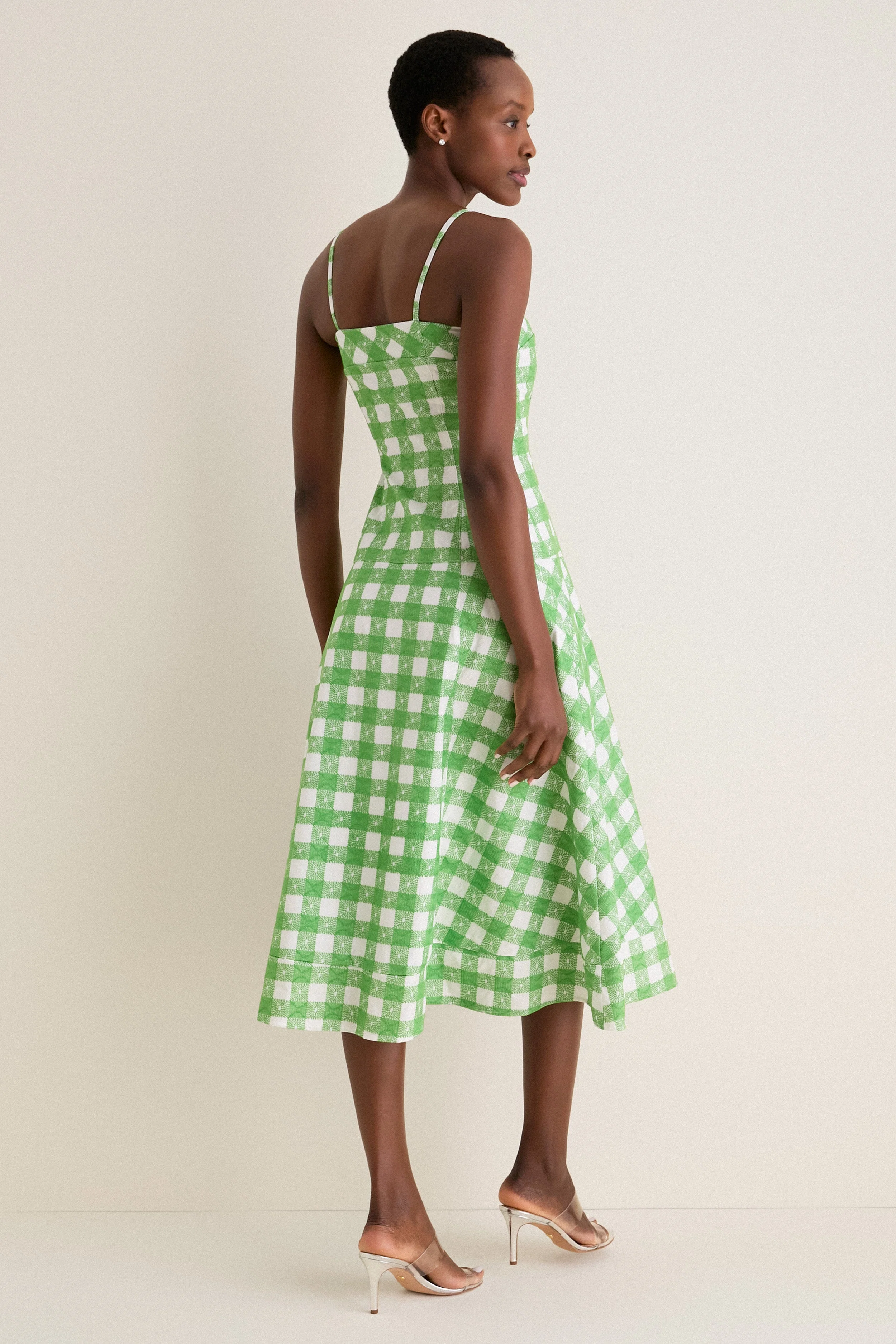 Grass Green Drop Me a Note Dress