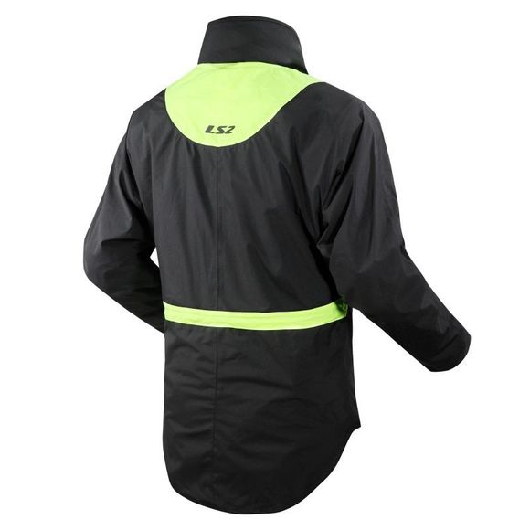 LS2 X-RAIN Rain Jacket - Black / YellowRef: LS1355