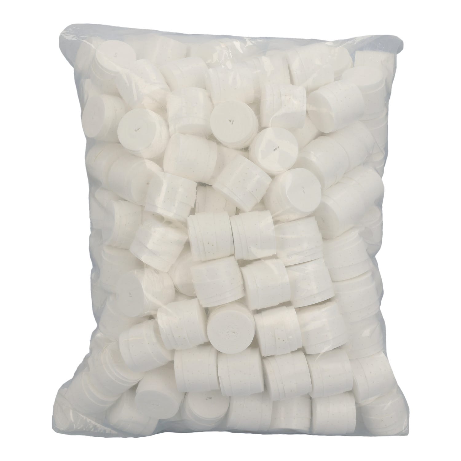 BAG 200 UDS. OVERGRIP HEAD PÁDEL PRO PERFORATED WHITE