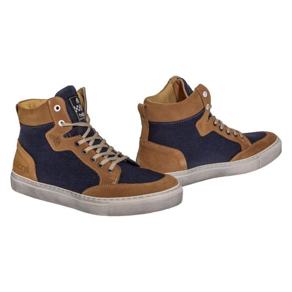Kobe Helstons Moto Sneakers - Yellow / BlueRef: hs0862-c59211