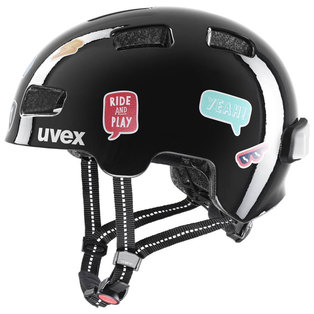 Uvex hlmt 4 reflexx Kids Helmet - black