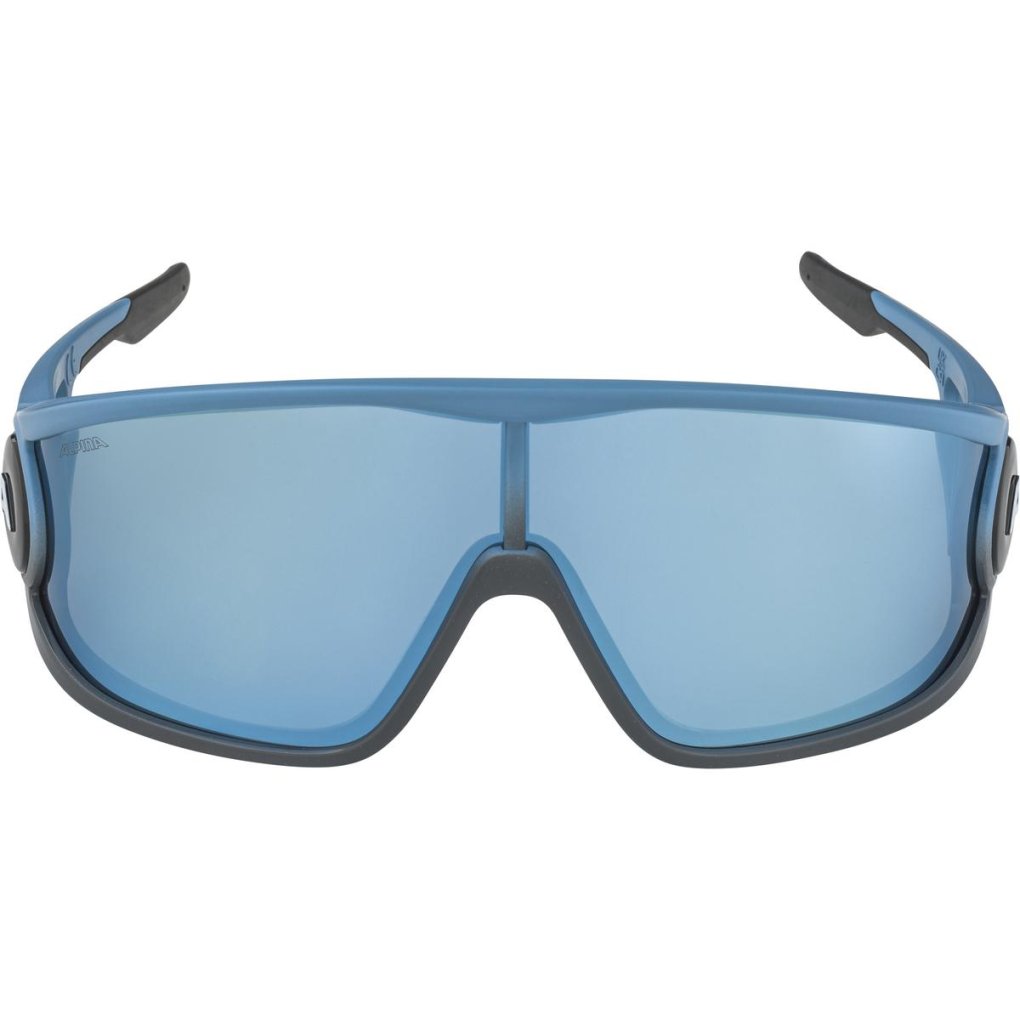Alpina Legend Glasses - smoke-blue matt/mirror blue