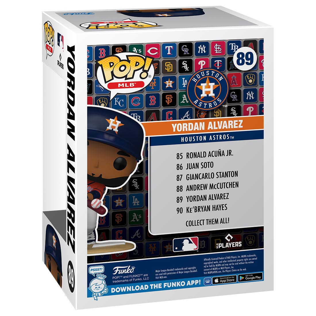 Funko POP! #89 Yordan Alvarez Houston Astros Vinyl MLB Figure