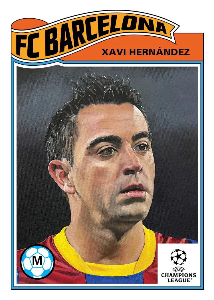 Xavi Hernández - UCC Living Set® - Card 862
