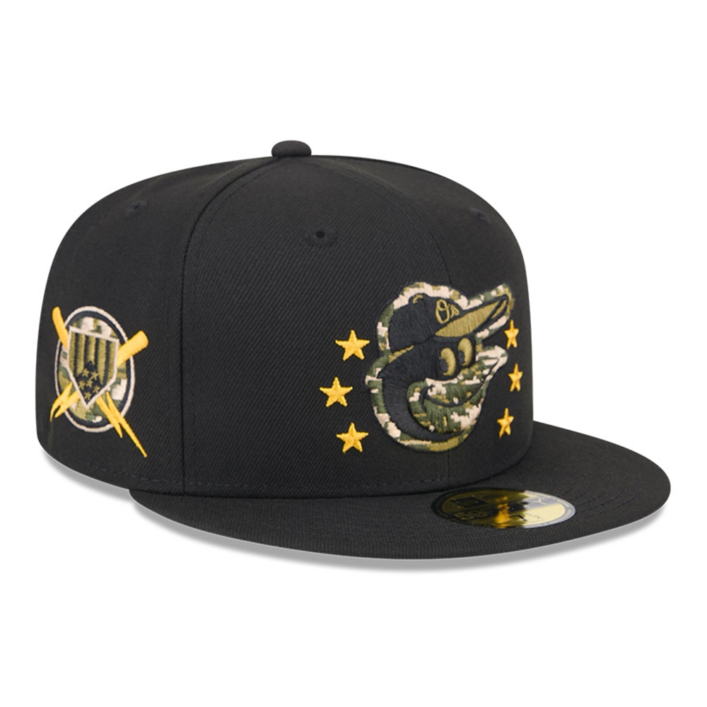 Baltimore Orioles 2024 MLB Authentic Armed Forces New Era 59FIFTY Fitted Cap