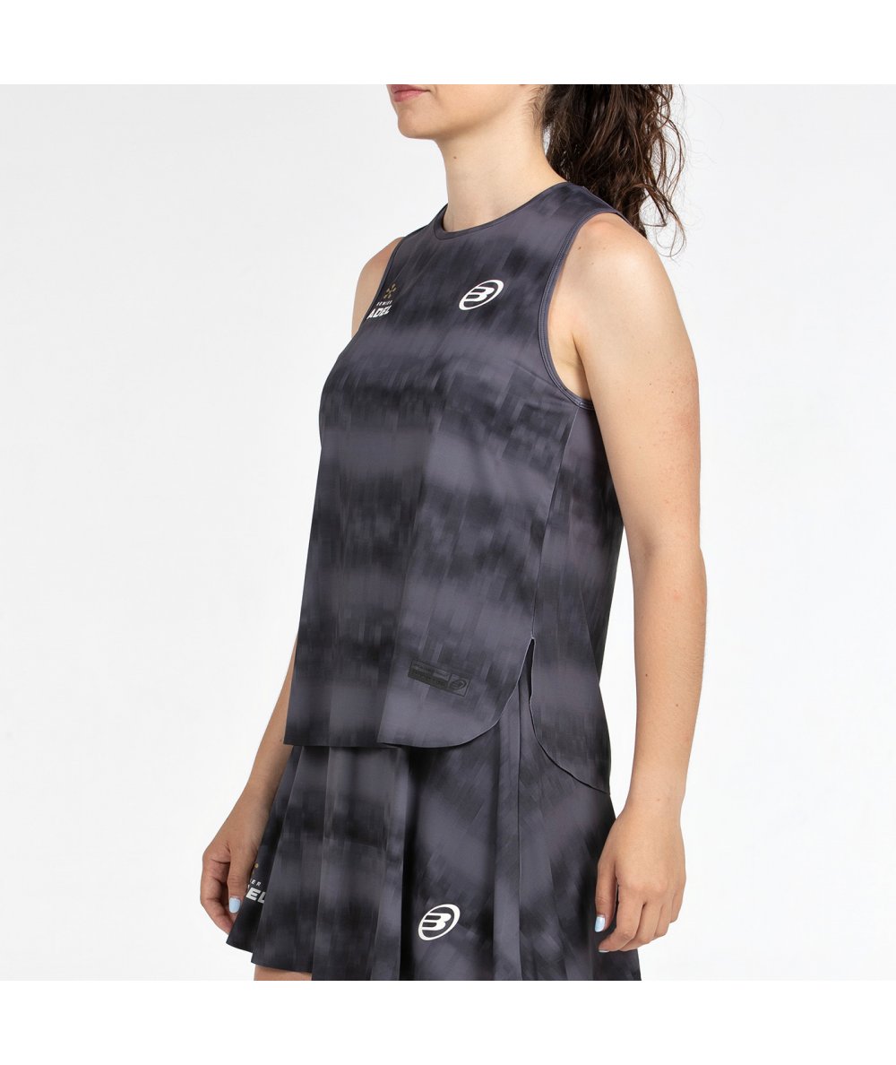 T-SHIRT BULLPADEL PARNAV BLACK