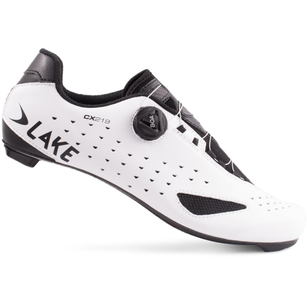 Lake CX219 Road Shoes Men - white/black
