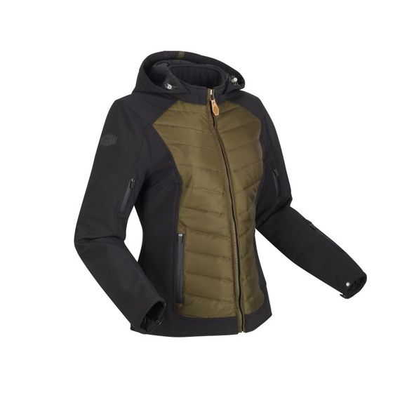 Segura Lady Natcho 2 - Black / Green Motorcycle JacketRef: Sg1494-C135