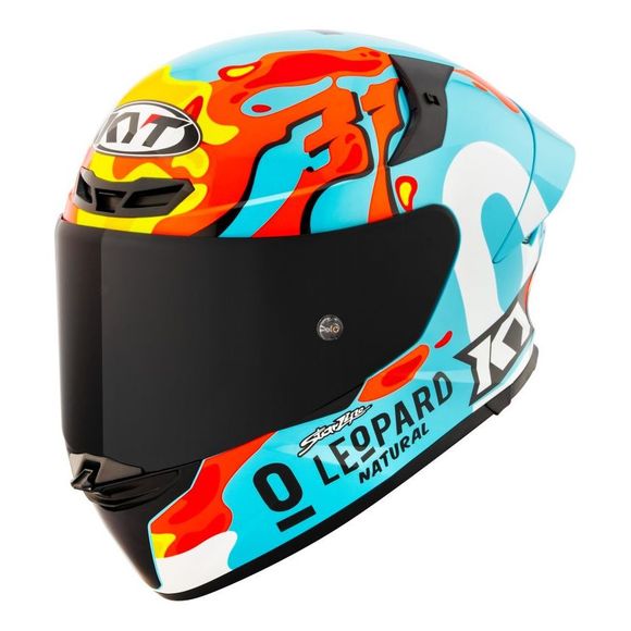 KYT TT-REVO LEOPARD REPLICA Full Face Helmet - MulticolorRef: KYT0199