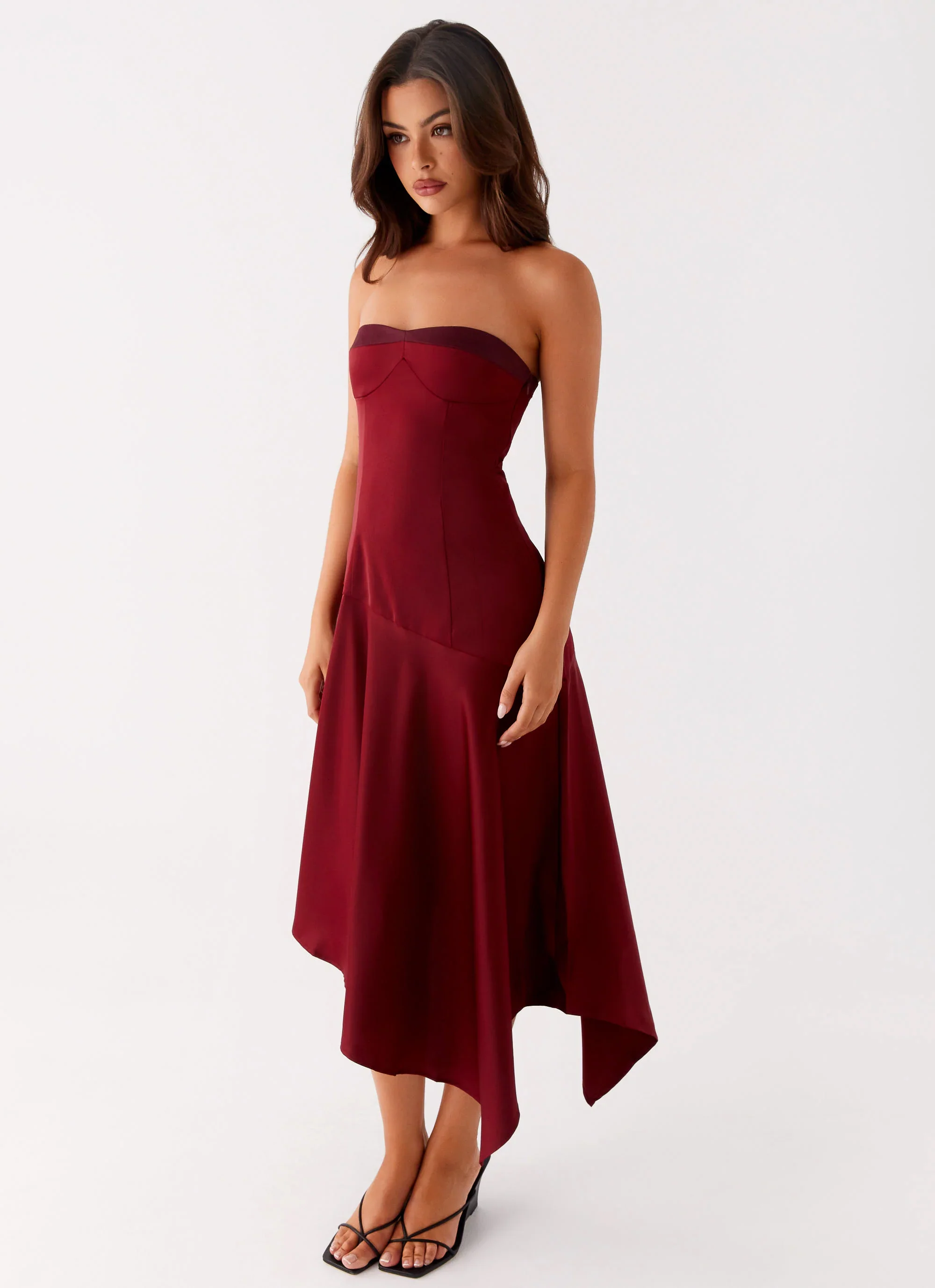 Matisse Midi Dress - Red