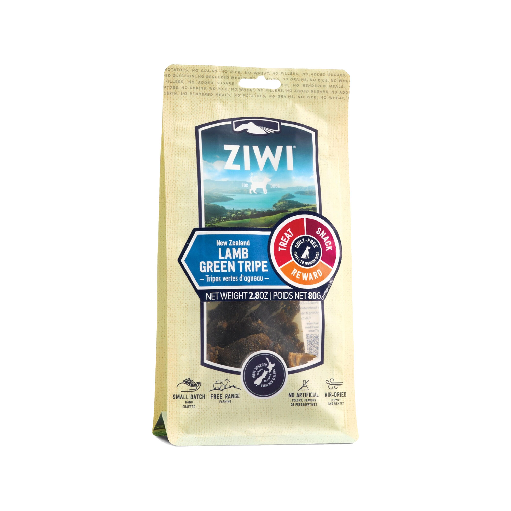 Ziwi Lamb Tripe Dog Snack - 80 g