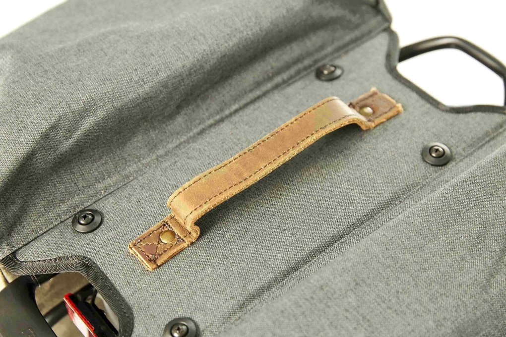 Racktime Heda 2.0 Double Bag Pannier - 2x12L - desert sand/dust grey