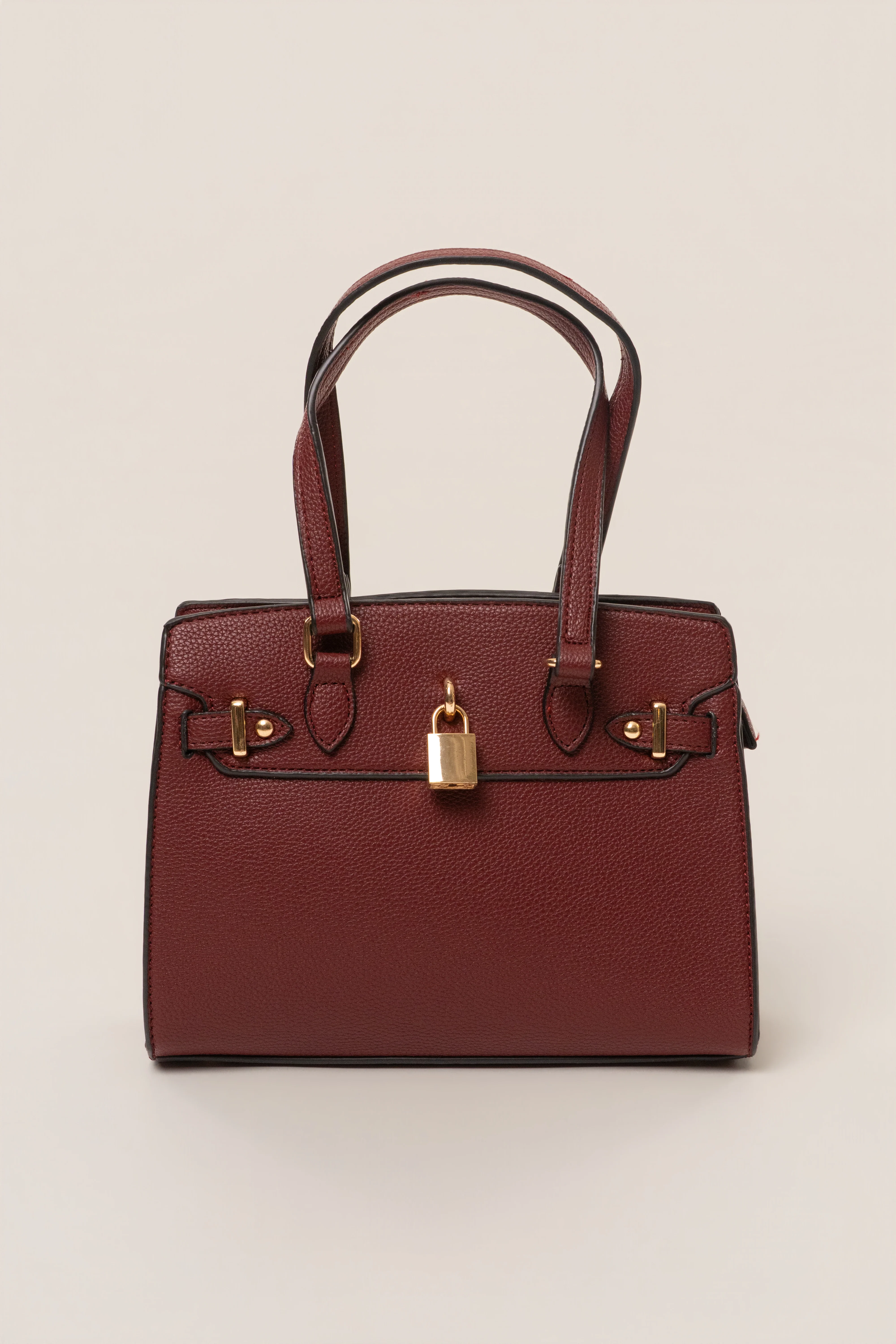 Burgundy Alva Handbag