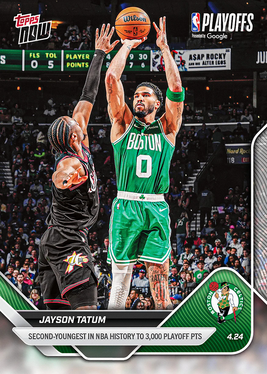 Jayson Tatum - 2025-26 NBA Topps NOW® - Card 273 - PR: 1188