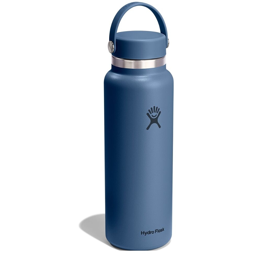 Hydro Flask 40oz Wide Mouth Insulated Bottle + Flex Cap - 1182ml - Harbor Blue