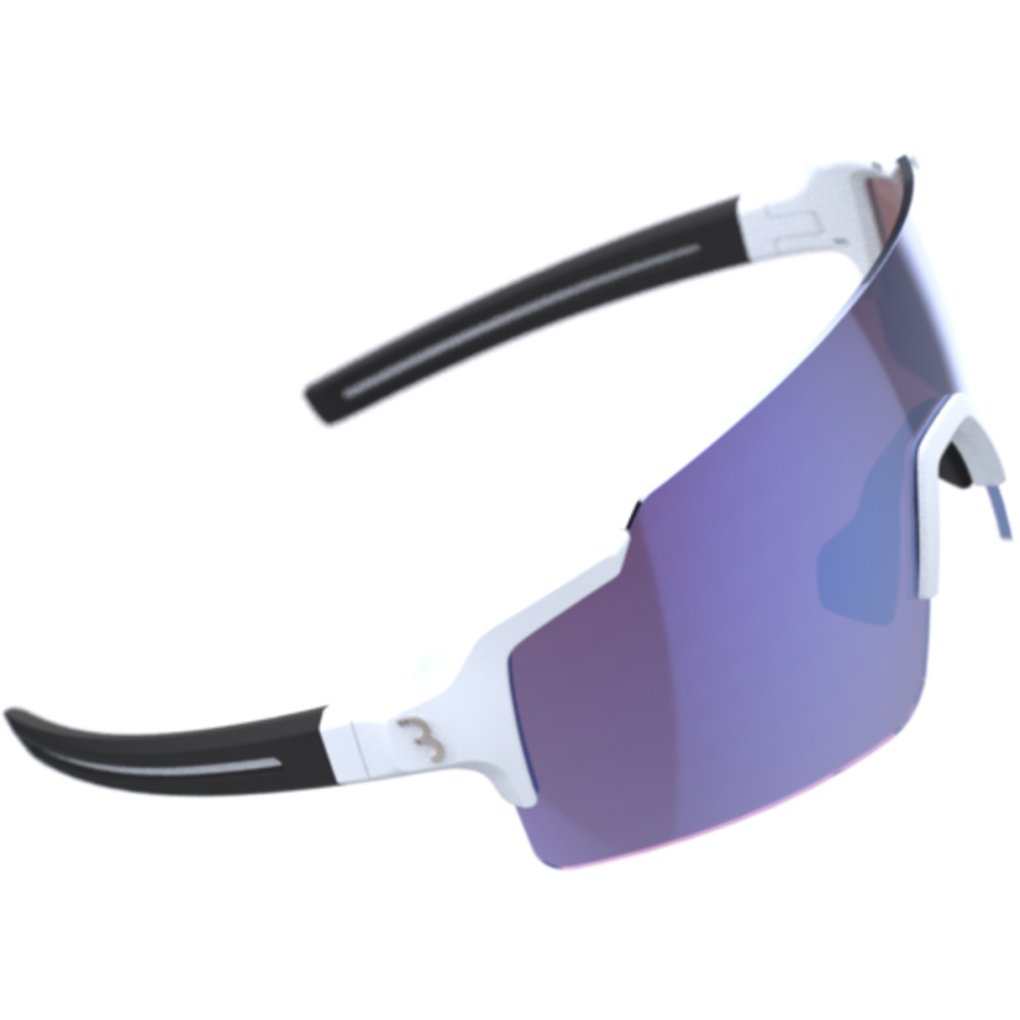 BBB Cycling Fullview BSG-70 Glasses - matt white - MLC blue | clear | yellow
